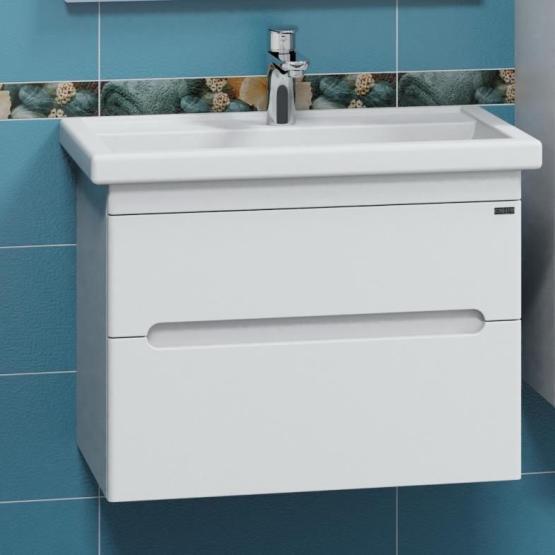 Тумба под раковину СаНта Лондон-70  2 ящ, подвес. (ум. Фостер 70)