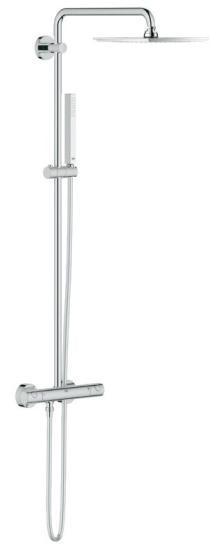 Душевая система Grohe Euphoria Cube 230 26187000 с термостатом для настенного монтажа