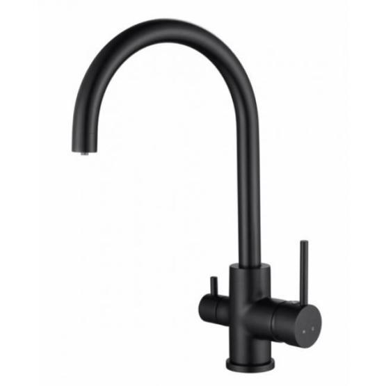 Смеситель для кухни KAISER Merkur (26744-9) черный