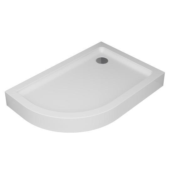 Поддон душевой 120x80 см, правосторонний AM.PM Like W83T-302R120W белый