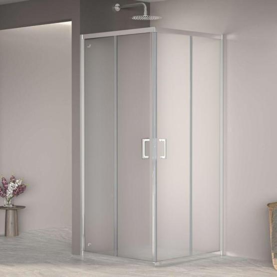 Душевой уголок RGW PA-030 Passage 80x80 Хром матовое