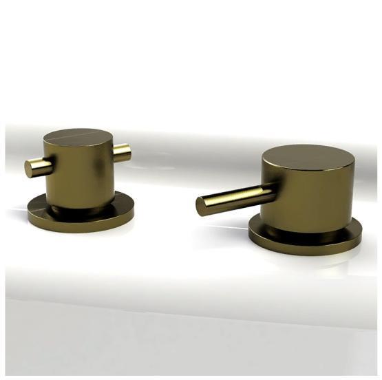 Смеситель на борт ванны Радомир МиниБриз-BRONZE 1-27-4-0-0-608 бронза