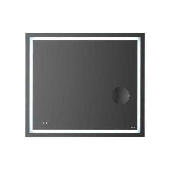 Зеркало AM.PM GEM 80 см Led-подсветка, часами и косметическим зеркалом,M91AMOX0803WG