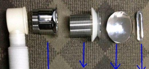 Слив-перелив Belbagno для ванн BB03/BB09, исполнение золото