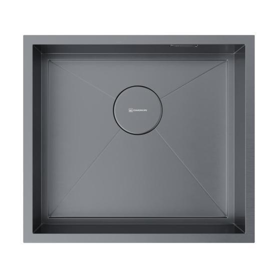Кухонная мойка Omoikiri Kasen 49-16 INT GM нерж.сталь/вороненая сталь 4997055