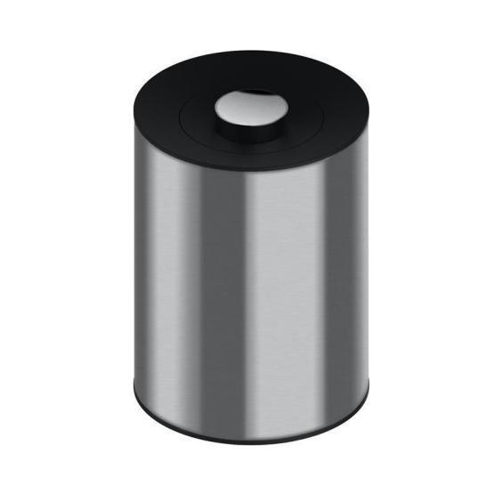 Ведро для мусора Keuco Plan 0498907003, нержавеющая сталь/темно-серый 5л