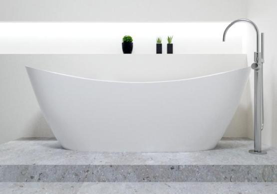 Ванна Aquastone Торре 168x80 литьевой мрамор отдельностоящая