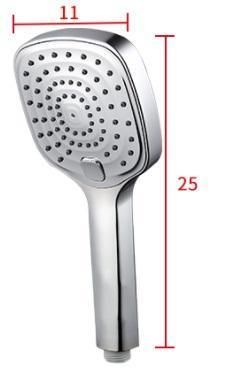 Лейка для душа Frap 3 режимная, переключатель кнопка