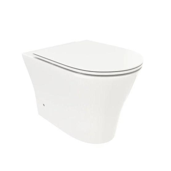 Унитаз Cerutti SPA ADIGE F приставной безободковый CT8907 (500x365x405)