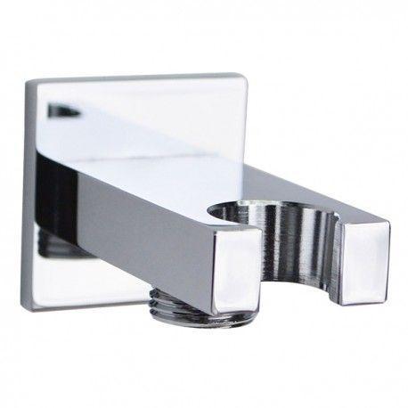 Шланговое подсоединение Magliezza KVADRO 50308-cr с держателем для ручной лейки хром