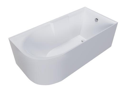 Ванна GROSSMAN GR-2201L (75x150x56) пристенная