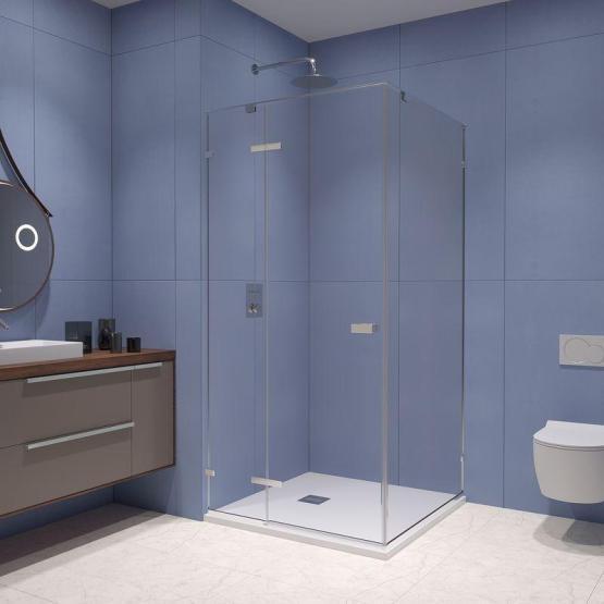 Душевой уголок RGW SV-030 Stilvoll 100x100 Хром прозрачное