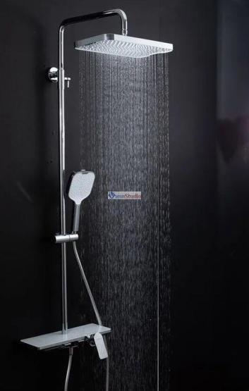 Душевая система Gappo G2496-10 белый с изливом