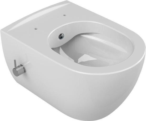 Унитаз подвесной с функцией биде Boheme Bianco 963-2 Белый глянец (без крышки)