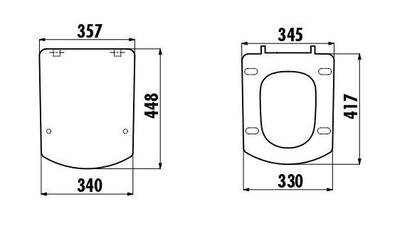 CREAVIT Крышка с микролифтом SORTI KC2103.01.0000E
