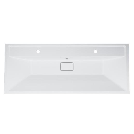 Раковина мебельная AM.PM Inspire 2.0 M50AWPX1201WG 120 см искусственный мрамор белый матовый