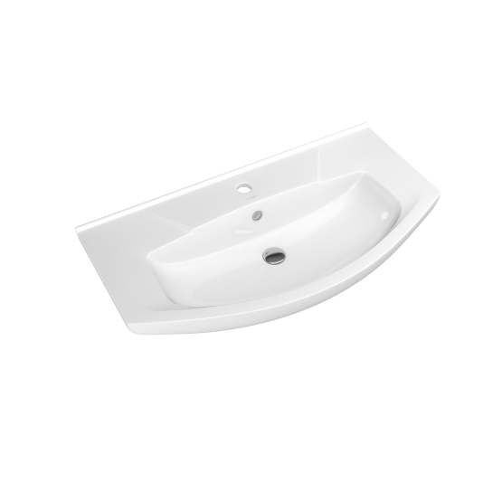 Раковина Kirovit Элеганс 85 см подвесная