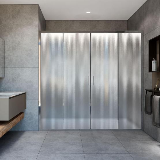 Душевая дверь Vincea Garda VDS-1G2200CH, 2000, хром, стекло шиншилла