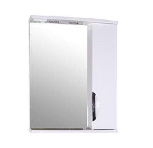 Зеркальный шкаф ASB-Mebel Мессина 9886 572х176 мм с подсветкой цвет белый глянец