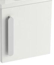 Дверь тумбы под умывальник Ravak SD 400 Chrome R белая