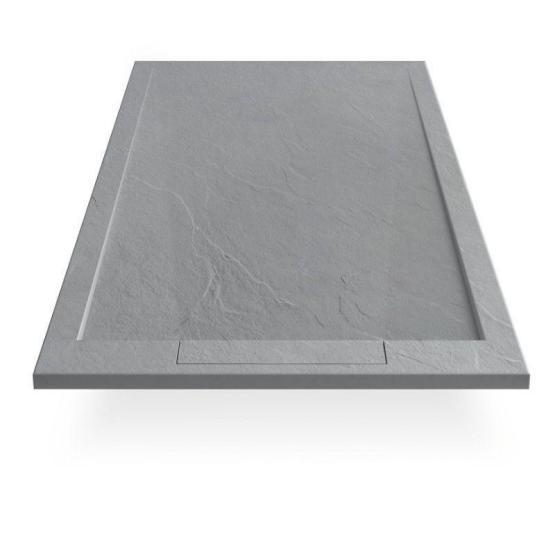 Поддон серый 100x100 литьевой мрамор Esbano ESP-LX100G