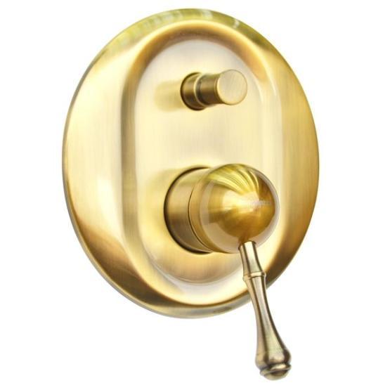 Встраиваемый Смеситель Magliezza VISTA 50148-br с переключателем бронза