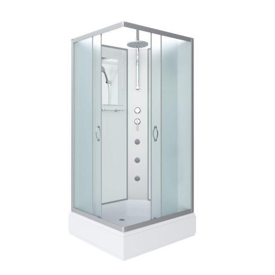 Душевая кабина Niagara NG-33974-14QBKTG 900х700х2100-2400 средний поддон  26см стекло матовое