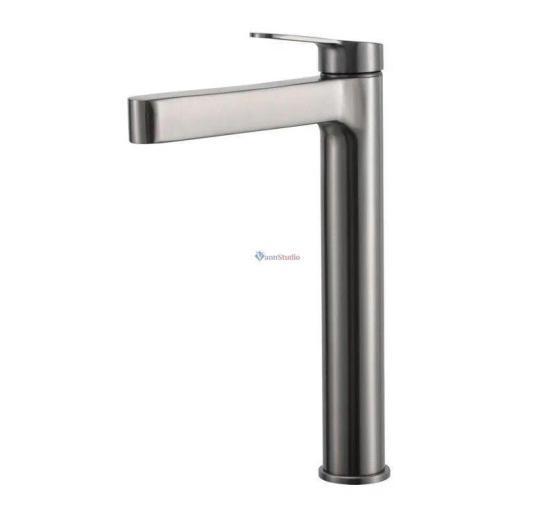 Смеситель Gappo G1099-89 высокий для раковины Оружейная сталь