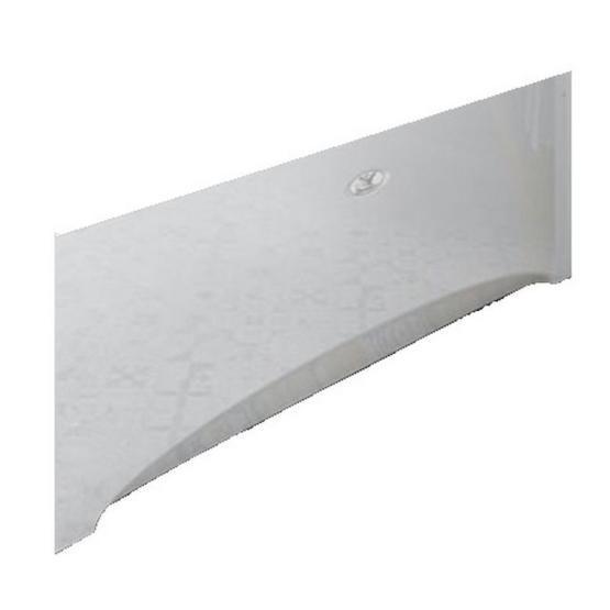 Фронтальная панель с креплением к ванне Веста 168х75