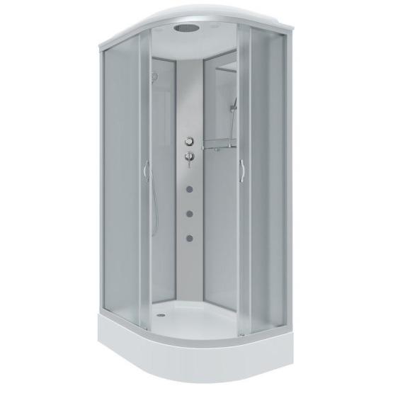 Душевая кабина Niagara NG-3312-14LG 1200х800х2150 низкий поддон 13см стекло матовое