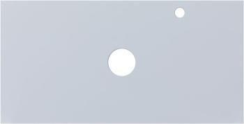 Столешница для раковины Aquanet Арт 90 белый матовый МДФ