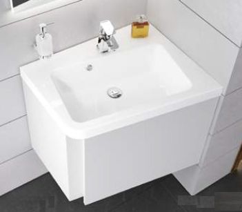 Тумба под умывальник Ravak SD 10° 650 R белая