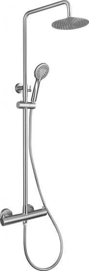 Душевая система BELBAGNO NOVA NOV-VSC-T-IN термостат сатин