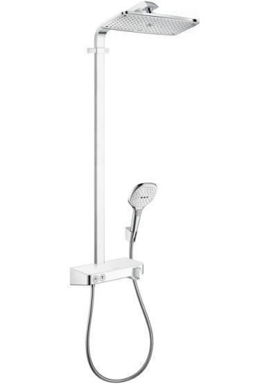 Hansgrohe Raindance Select 27288400 Душевая система Showerpipe 360 1jet ST белый хром