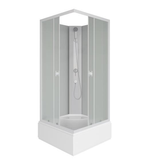 Душевая кабина Niagara Promo P90/26Q/MT/BK (900х900х2000)