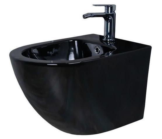 Биде Gid BDP-96BL 48 см подвесное черный глянцевый