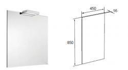 Зеркало со светильником Roca Gap 450 ZRU9000090