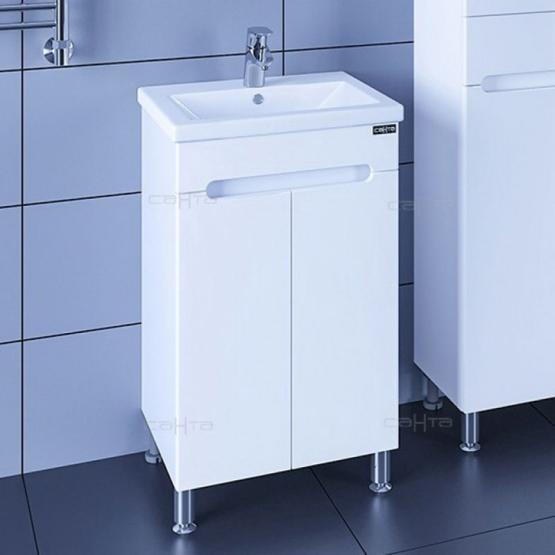 Тумба под раковину СаНта Лондон 50 224014, напольная (2 ящ.)