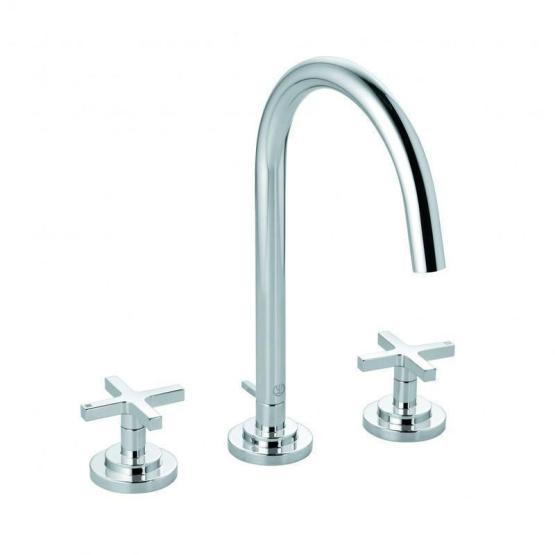 Смеситель KLUDI NOVA FONTE Classic 201430520 для раковины на три отв