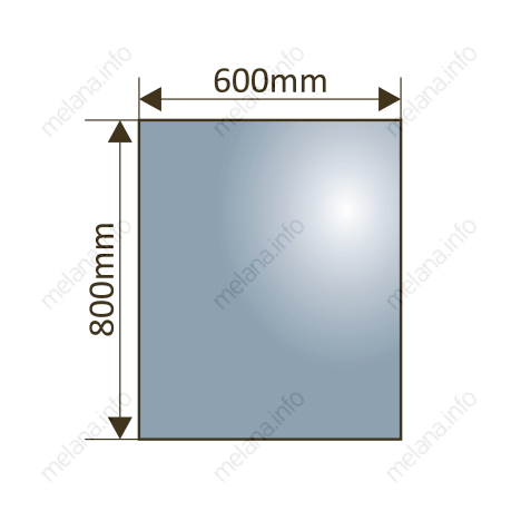 Зеркало MELANA-6080 MLN-LED024 с LED-подсветкой