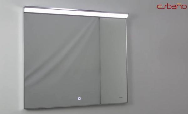 Зеркало ESBANO ES-2597RD LED подсветка Антизапотевание 80х70х5
