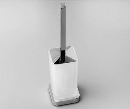 Ершикик туалетный WasserKraft K-1037 стекло хром