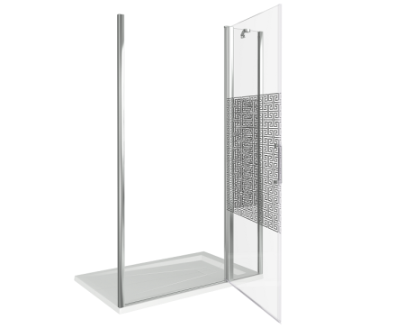 Душевая дверь GOOD DOOR Fantasy WTW-130-F-CH 130x185 см