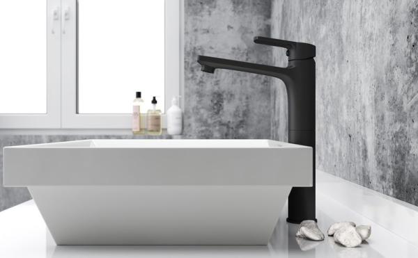 Смеситель для раковин ESKO SINGAPORE black SB 25 черный