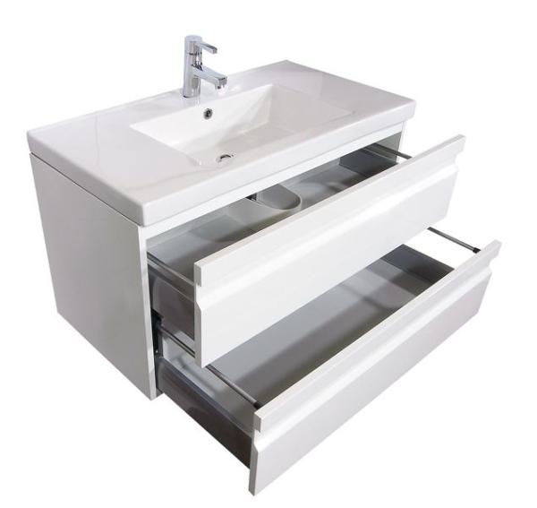 Тумба SANVIT ТЕМА 90 подвесная Белый без раковины