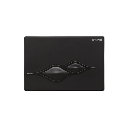 Кнопка для инсталляции CREAVIT UFO черная глянец GP1002.02