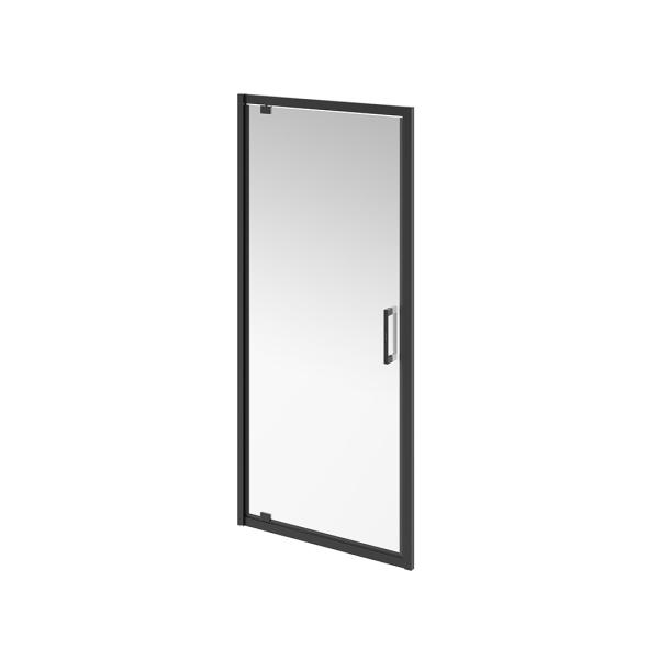 Душевая дверь Kerama Marazzi VETRO ВЕТРО VE.90.PD.BLK.M распашные, 90х195, матовый черный