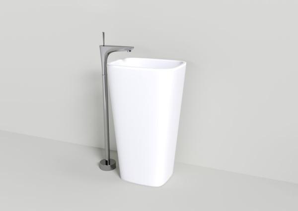 Раковина NT BAGNO NT606 GELATO 510x410 искусственный камень