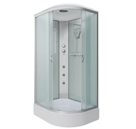 Душевая кабина Niagara NG-33184-14LG 1100х800х2150 средний поддон  26см стекло матовое