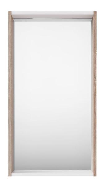 Зеркало ASB-Mebel Адель 40 Белый/Дуб Сонома